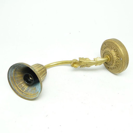 Wandlampe im Jugendstil aus dem frühen 20. Jahrhundert, Deutschland – wandlampen, Brass (photo 2 of 9)