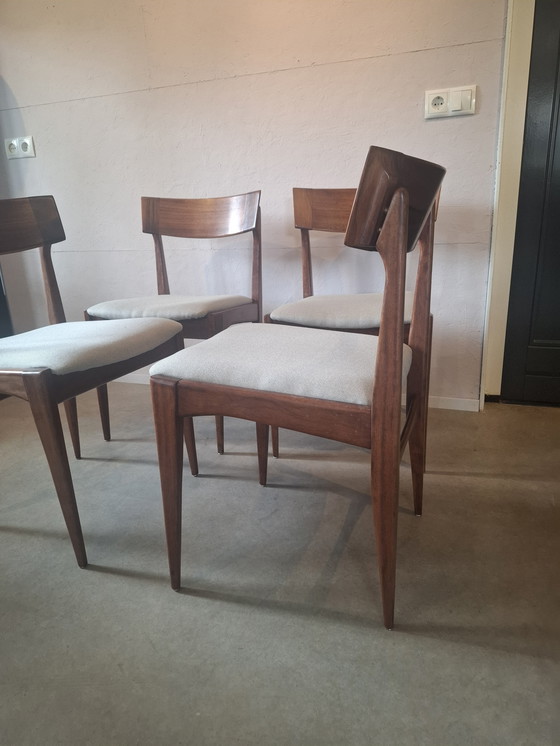 Image 1 of 4 chaises de salle à manger awa louis van teeffelen