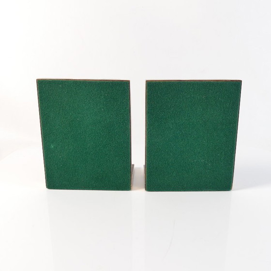 1 Paire de serre-livres brutalistes des années 1960 – Objets déco, Bronze (photo 7 of 8)