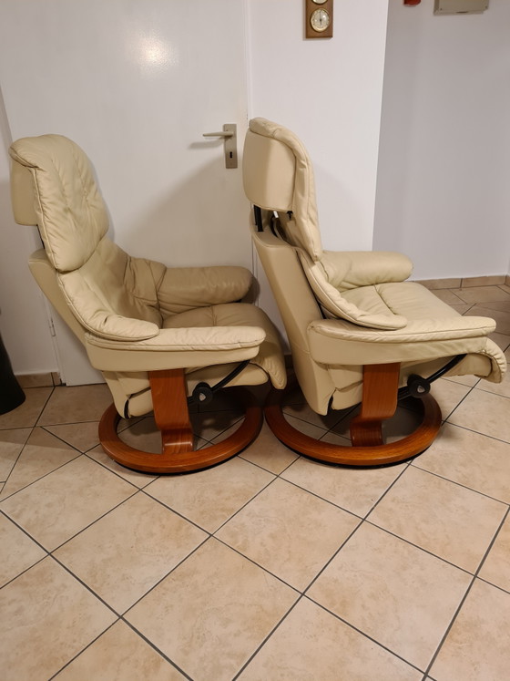 Image 1 of Stressless Relaxsessel Reno 2X L&S Fernsehsessel Ledersessel Top