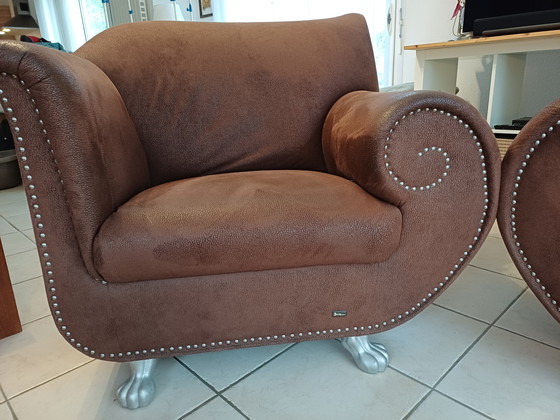 Image 1 of BRETZ Gaudi sofa and 2 armchairs set