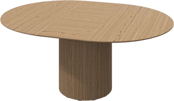 Image 1 of BoConcept Santiago Round Dining Table, extendable 135/181 x 75 cm