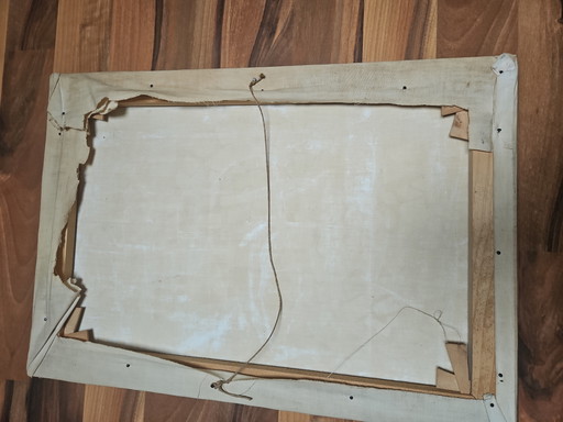Gemälde Kunst auf Leinwand – schilderijen tekeningen, Wood, Canvas (photo 2 of 5)