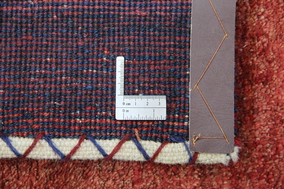 Image 1 of Tapis persan original Gabbeh Ghashghai tapis oriental 200 cm x 150 cm ancien naturel