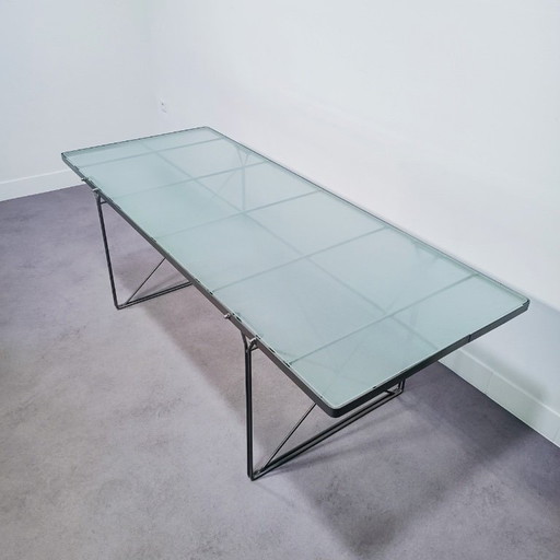Postmodern dining table by Niels Gammaard - 1986