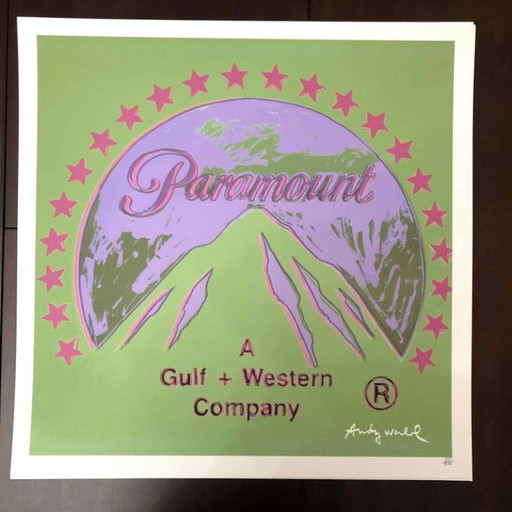 1990s After Andy Warhol "Paramount Classic" Lithograph – lithos zeefdrukken, Paper