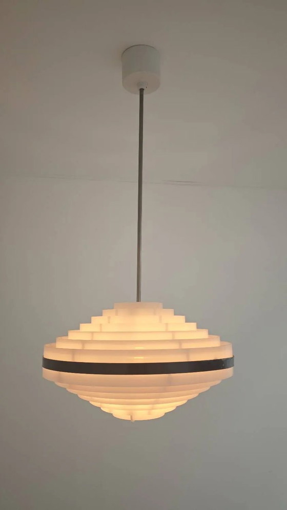 Lampada a Sospensione UFO Space Era Cecoslovacchia 1970 – Lampade a sospensione, Metal, Plastic, Space Age (photo 12 of 29)