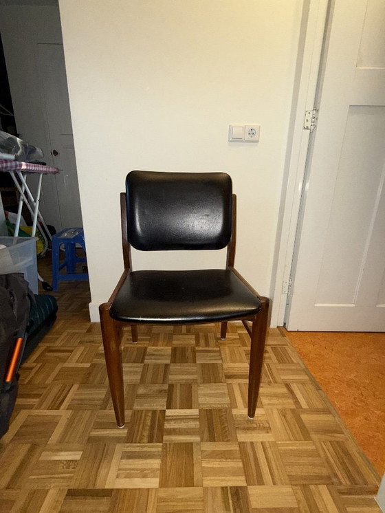 Image 1 of 5 chairs by Louis van Teeffelen, WeBe