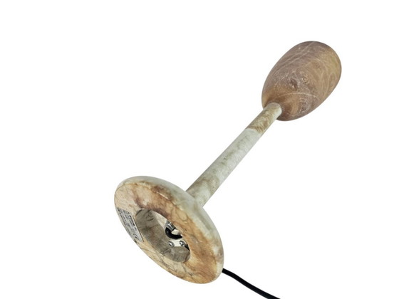 Image 1 of Pegasam - Kelklamp - albast - Spanje  - 3e kwart 20e eeuw