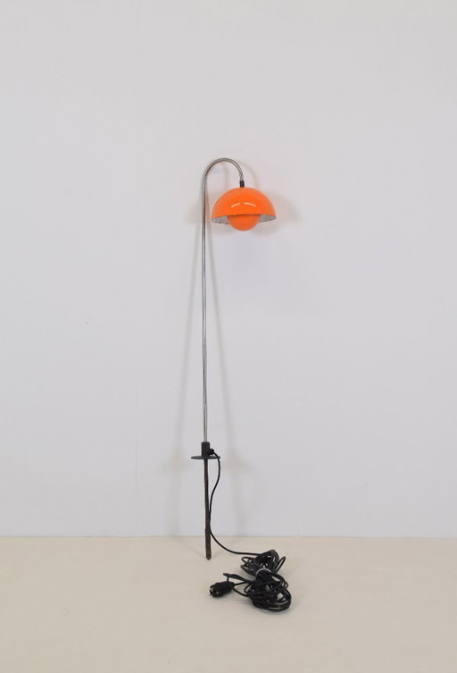 Rara lampada da giardino vintage Flowerpot di Verner Panton per Louis Poulsen