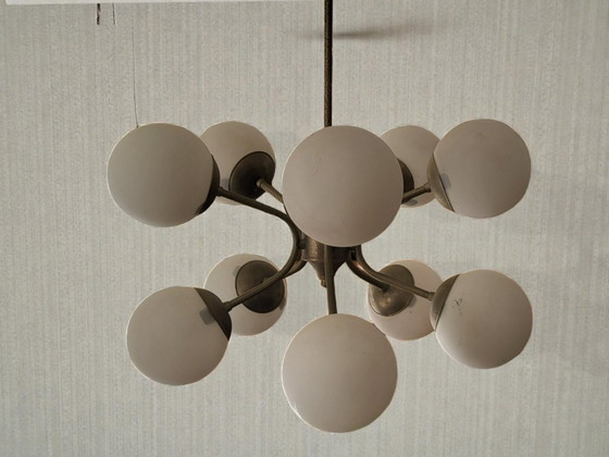 Image 1 of Sputnik hanglamp, jaren 50.