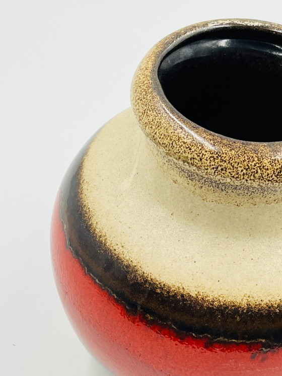 Image 1 of Scheurich 291 vase with red cabochon balls