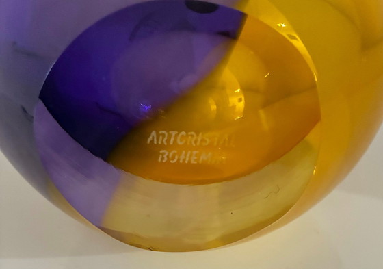 Image 1 of Glasobjekt von Art Crystal Bohemia