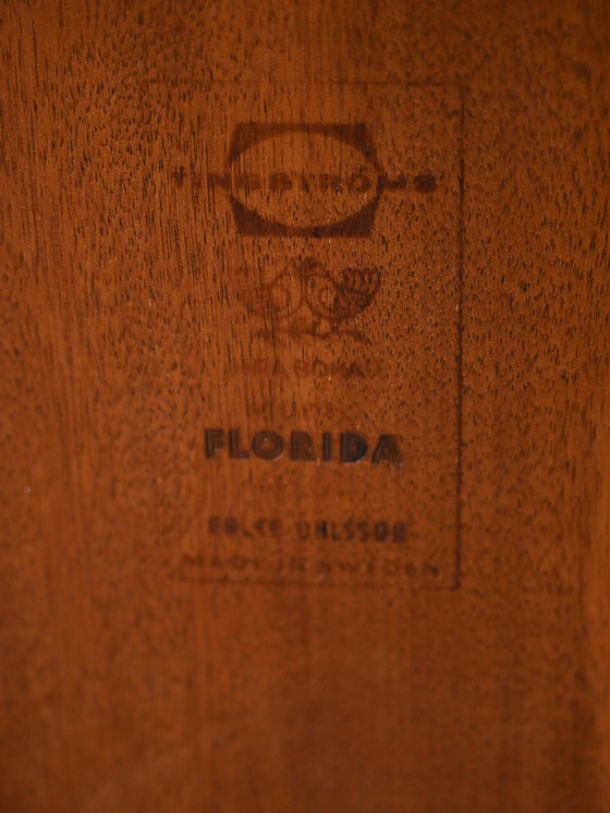 Image 1 of Pair of Walnut Coffee Tables, "Florida" by Folke Ohlsson 1950s