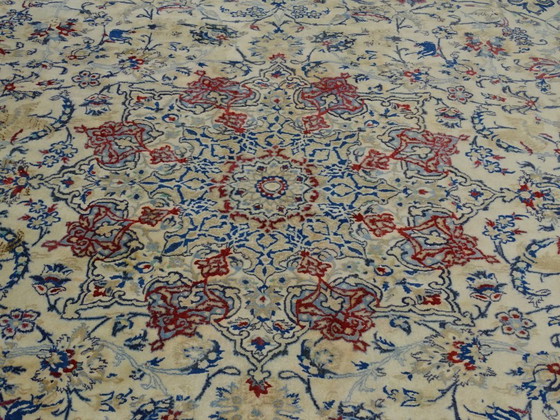 Image 1 of Tapis persan XXL Nain en soie - 495 x 337 cm - Noué à la main
