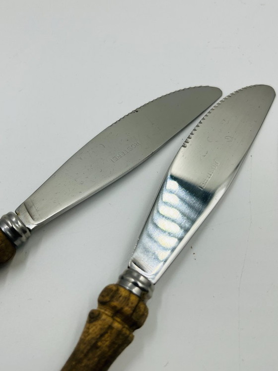 Set di posate vintage da 22 pezzi con manici effetto legno – Wood (photo 19 of 24)