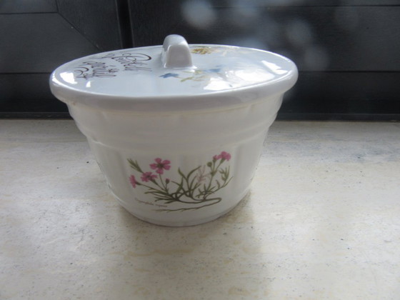 Image 1 of Poubelle / aperitif de table - France - table container - vintage