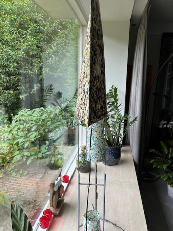 Image 1 of Design lamps with shades made from recycled materials