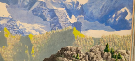 Switzerland – Paintings & Drawings, Wood, Canvas (photo 2 of 9)