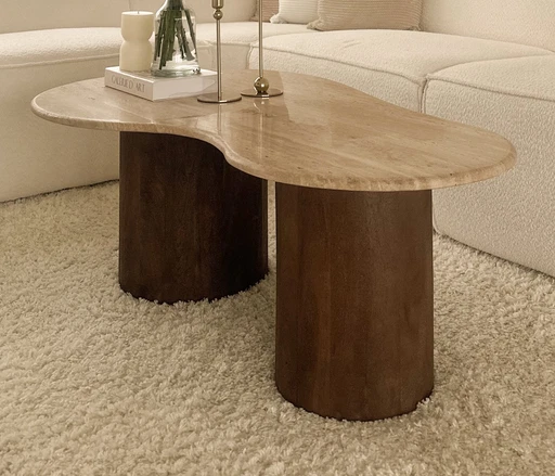 Travertine Coffee Table