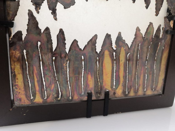 Image 1 of Paar Ravi Sing for Lightworks Brutalist wandlampen, jaren 80