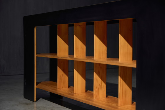 Image 1 of Libreria postmoderna di Roberto Pamio e Renato Toso per Stilwood, Italia, anni '70