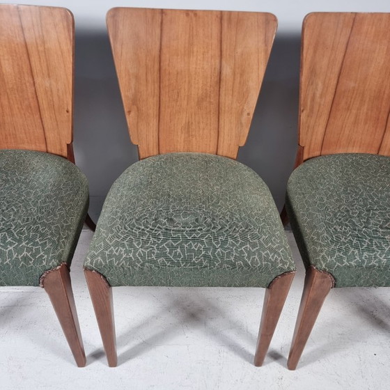 Ensemble Chaises et Table de Jindřich Halabala pour Up Zavody, années 1940 – Salles à manger complètes, Wood (photo 11 of 14)