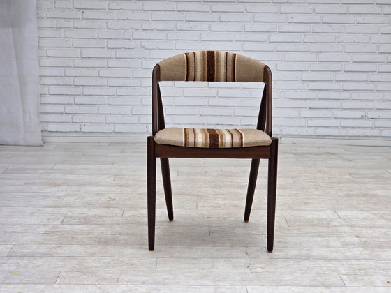 960s, Danish design by Kai Kristensen, model 31, pair of armchairs. – Wood, Wool (photo 13 of 21)