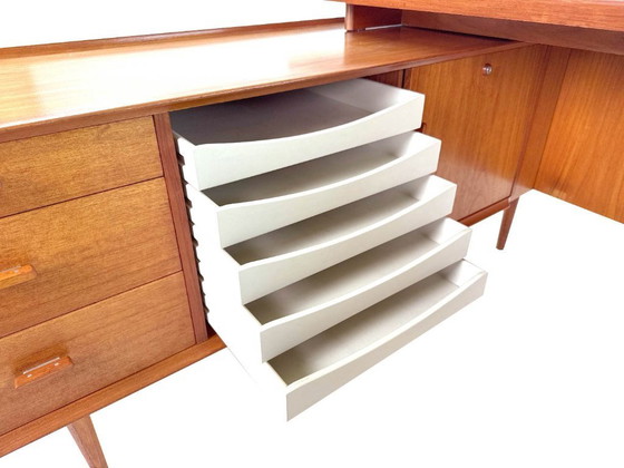 Image 1 of Arne Vodder Chefschreibtisch Modell 209 – Sibast, Dänemark, 1960