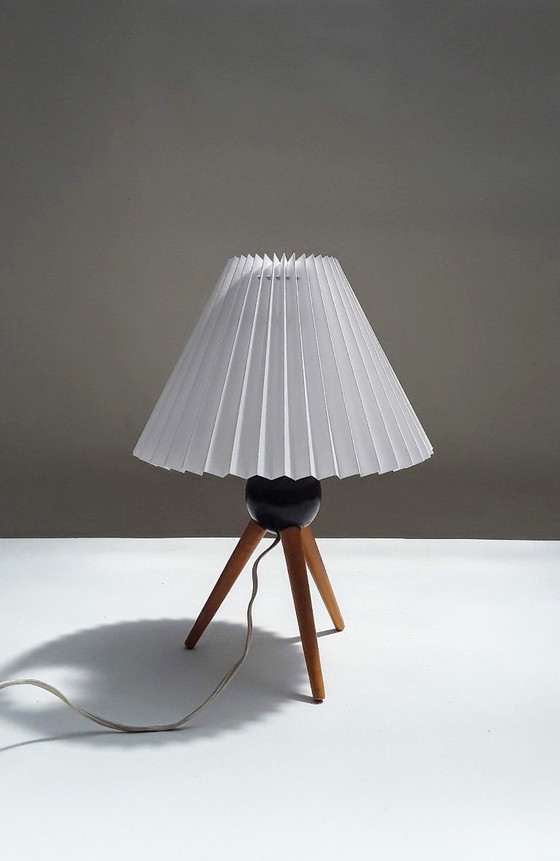 Image 1 of Juego de 2 lámparas de mesa trípode Severin Hansen Dinamarca, década de 1960