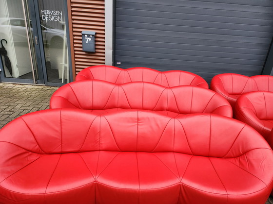 Image 1 of Ligne Roset - (6) pumpkin 3-zitsbank by Pierre Paulin
