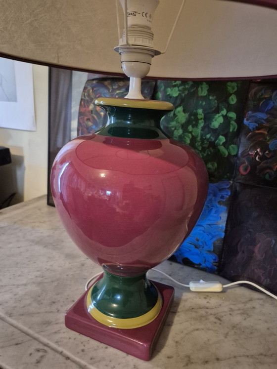 Table lamp – Ceramic, Textile (photo 3 of 6)