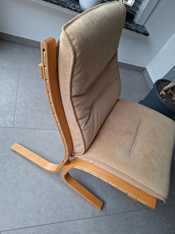 Vintage EKORNES Fauteuil – Showroommodel – Made In Norway – 2 zitsbanken, Polyester (photo 13 of 33)