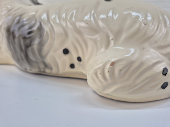 Image 1 of Vintage XL ceramic dog figurine, English Setter.