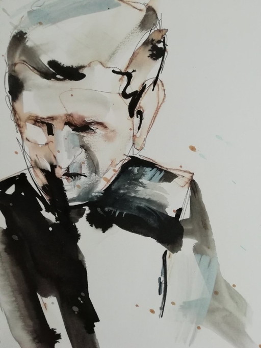 Rob Jacobs - sumido en sus pensamientos