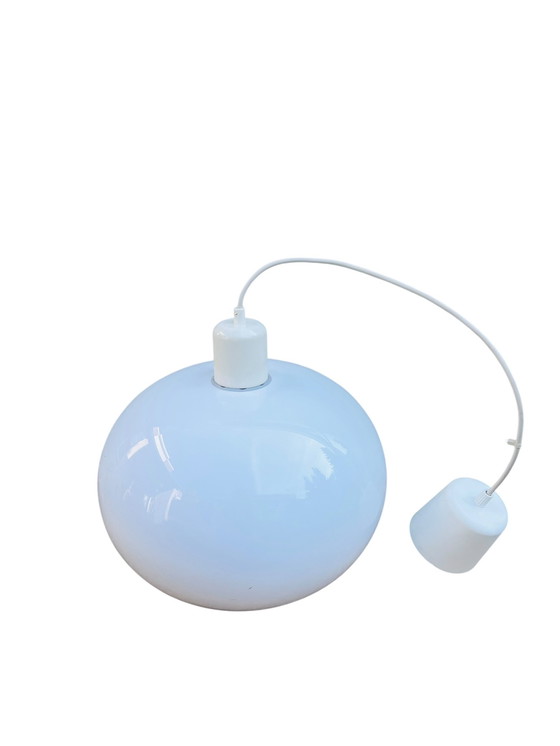 Image 1 of Vintage kunststof hanglamp mushroom lamp Dijkstra stijl 