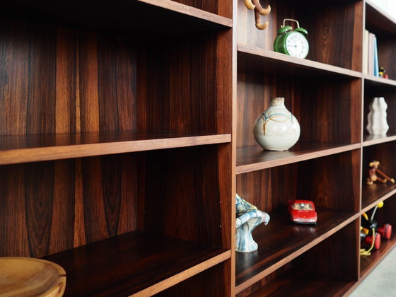 Image 1 of Boekenkast van palissanderhout, Deens ontwerp, jaren 70, gemaakt in Denemarken.