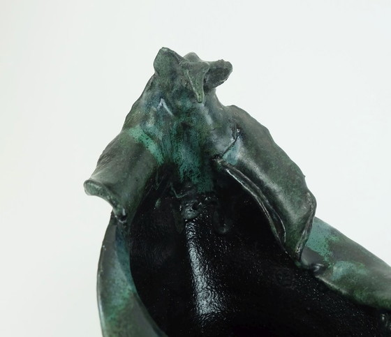 Image 1 of Dänische moderne Keramikvase, Schale, Keramikobjekt, Conny Walther, Dänemark, 1960er/70er Jahre