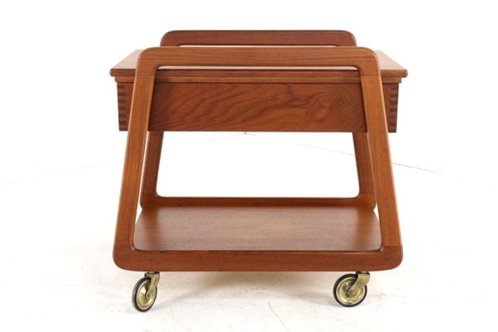 Image 1 of Henning Wind-Hansen voor Sika mobler trolley vintage Deens