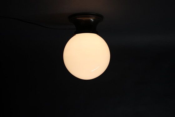 Image 1 of Plafonnier Art Déco en laiton, années 1920