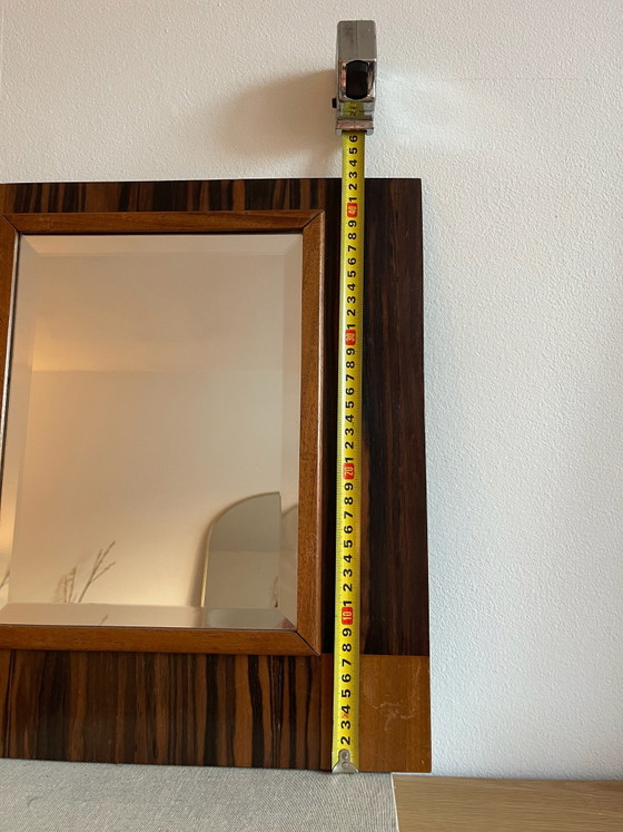 Vintage Art Deco Mirror - 1930s – Wood (photo 2 of 11)