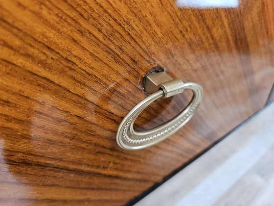 Image 1 of Commode en acajou du Mid Century des années 1950 avec miroir