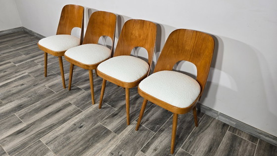 Image 1 of Eetkamerstoelen van Oswald Haerdtl