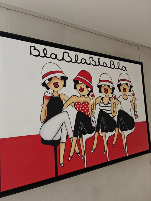 Painting by Sara Delille – schilderijen tekeningen, Canvas (photo 2 of 3)