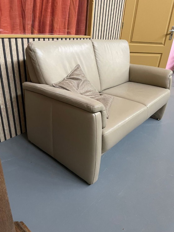 Image 1 of Luxe leren bank