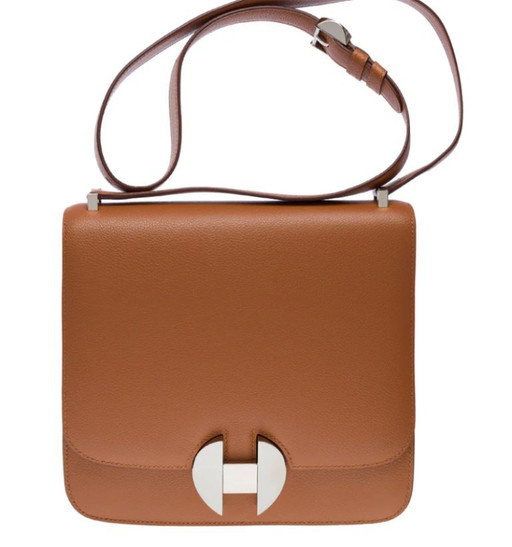 Borsa HERMES 2002 in cuoio dorato - 101272