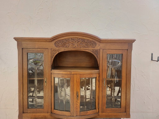 Vintage Oak display case
