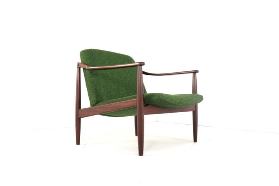 Image 1 of Hartmut Lohmeyer voor Wilkahn fauteuil vintage gestoffeerd