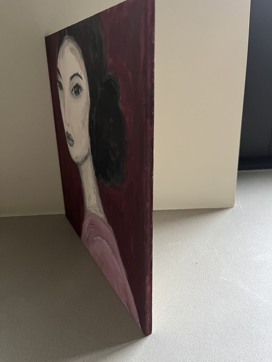 Image 1 of Self-made Portrait of a Woman