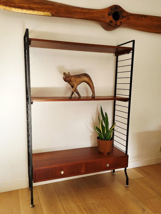 Image 1 of Vintage wall system, Combineurop, Wall unit, Belgium, 1960s